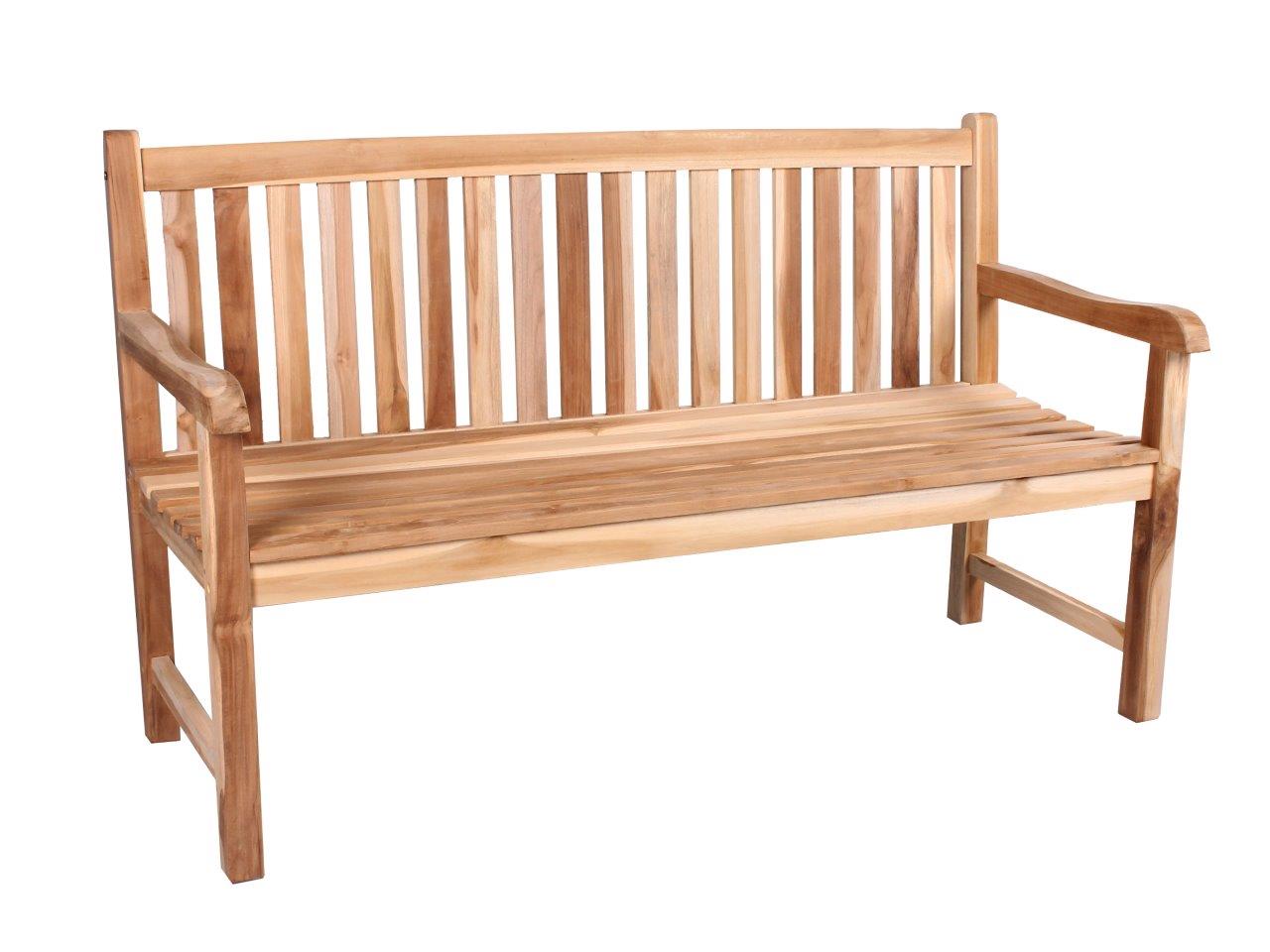 Gartenbank Teak Teakholz Sitzbank Gartenmöbel Holzbank Parkbank